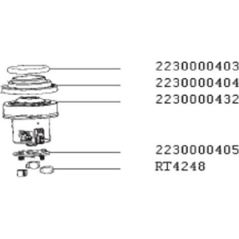 Entretoise moteur (repère 2230000405)