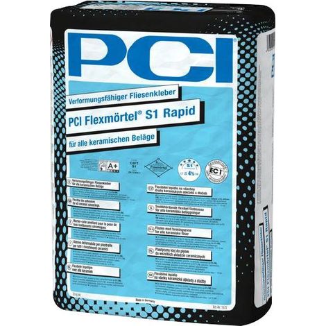 PCI Flexmörtel S1 Rapid 20kg grau