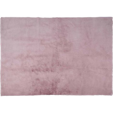 Tapis Imitation Fourrure "Fin" 120x170cm Rose (1/4)