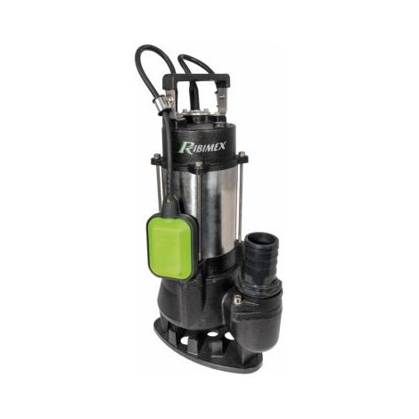 Ribimex – Pompe de relevage vortex 750W pour eaux vannes – Débit 23 m3/h – Hauteur de refoulement 10,5 m – PRPVC752V