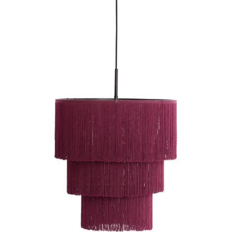 Light & Living - lampada a sospensione - Malaika - viola -