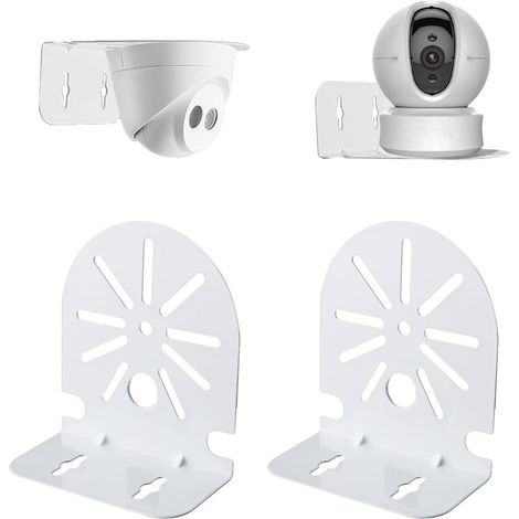 Support Mural en métal Massif pour Caméra IP dôme et Bullet, sans Fil WiFi PT, systèmes de sécurité intérieurs et extérieurs, Compatible avec, Ezivz, Tapo, etc (1/5)