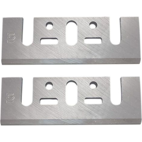Lames de raboteuse en carbure TCT de 3-1/4 pouces 82 mm de remplacement pour Makita N1900B, KP0810, XPK01, DeWalt D26676, DW6655, Ryobi et la plupart des raboteuses portatives (1/4)