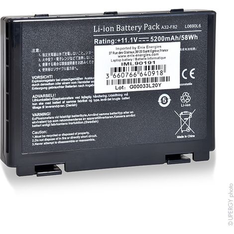 NX - Batterie ordinateur portable 11.1V 5200mAh - 07G01676187507G016AP187507G0