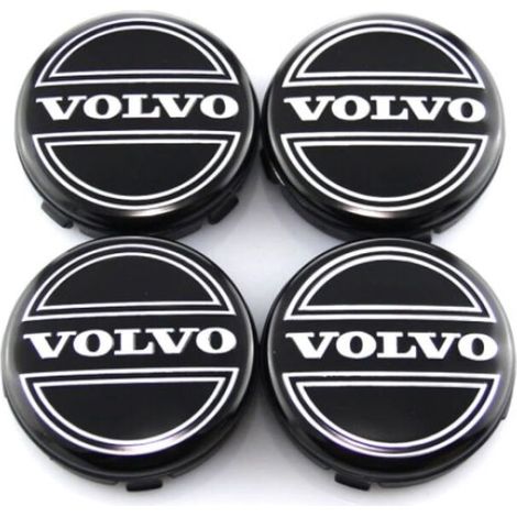Volvo01- 64MM Lot de 4 caches centraux Volvo (1/3)