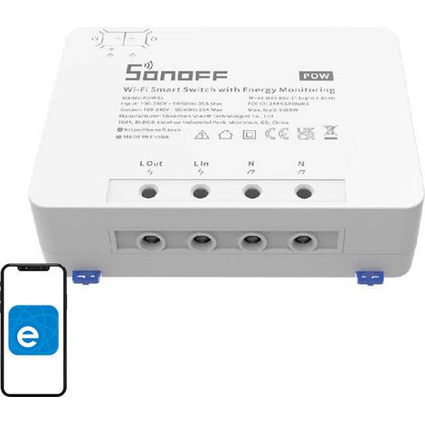 Sonoff POWR3 Intelligenter WLAN-Schalter mit Strommessfunktion (1/5)