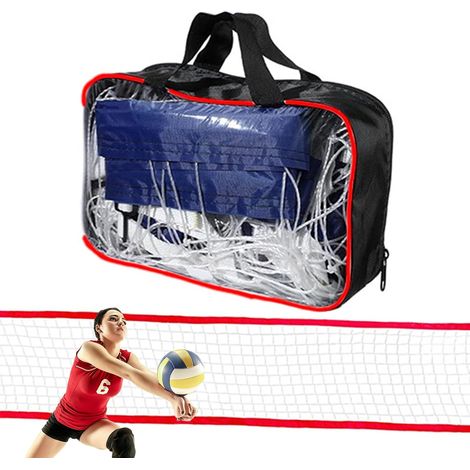 Filet de Volley-Ball Aquatique, Jouet Portable – Jeu de Sport réglable pour Tennis, Badminton, Jardin, Plage, fête d', extérieur (1/5)