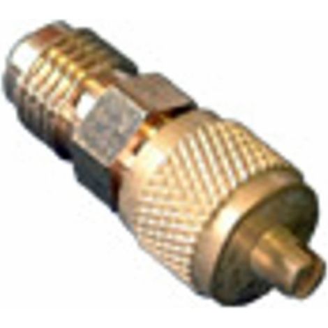 RACCORDO VALVOLA COMPLETO FILETTATO 1/4 SAE MASCHIO - MASCHIO R407 R22 R404 R134