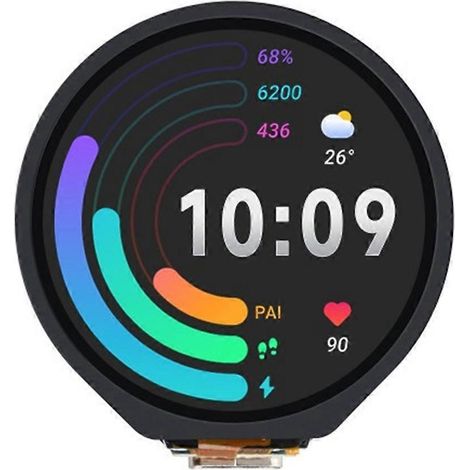 RP2350 Mikrocontroller-Entwicklungsboard mit Touchscreen-LCD-Prozessor