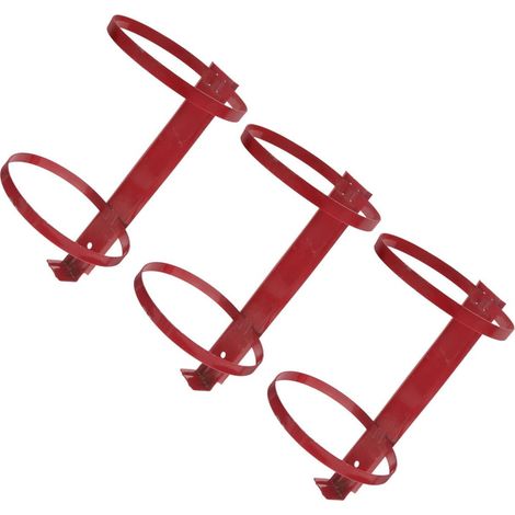 Support pour extincteur à poudre de 4 kg, réglable et antistatique (1/5)