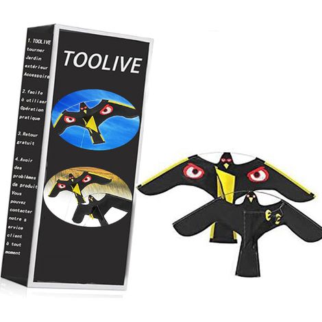 Bird Scarer Flying Kite Crops Farm Protector Bird Hawk Flying Kite