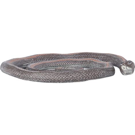 Serpent factice en PVC pour enfant, jouet amusant et effrayant, 80 cm (31,5 pouces), idéal pour faire des farces et attrapes le 1er avril. (1/5)
