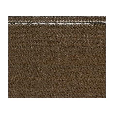 RETE OMBREGGIANTE FORTE MARRONE MINIROLL STARS  PE GR/MQ 130 L.MT 10 H.CM 100 + POLIECO