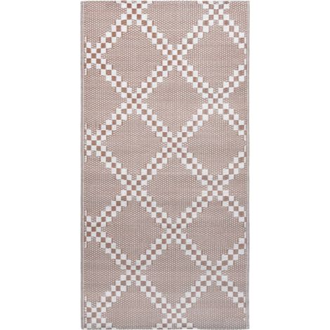 Maison Exclusive - Tappeto da Esterni ARAKIL Marrone 120x180 cm in PP