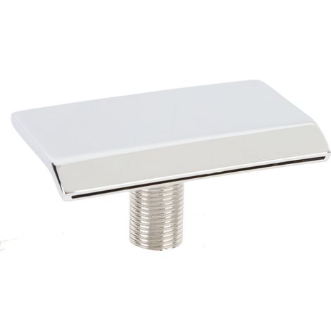 Bec de baignoire en cascade pour baignoire de piscine, filetage externe G1/2, buse de sortie murale pour SPA et natation, en acier inoxydable (1/5)