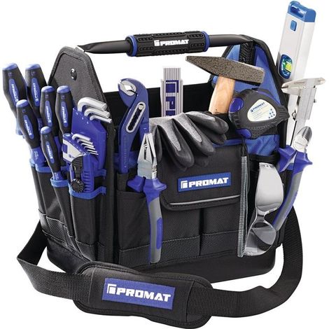Trousse à outils Universeel 27 pièces 27-pcs. assortiment artisanat résistante à l'eau PROMAT