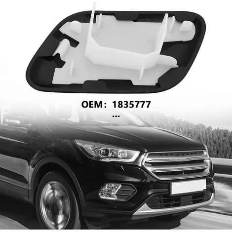 Decorative cover for right front headlight washer 1835777 compatible with Ford Kuga Mk2 (1/5)