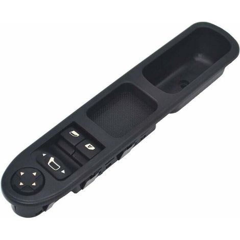 Bouton Leve Vitre 207 6554.QC Commande Reglage Retroviseur Electrique Fenetre Interrupteur Leve Vitre pour C3 Peuge -ot 207 CC SW (Avant Gauche) E (1/4)