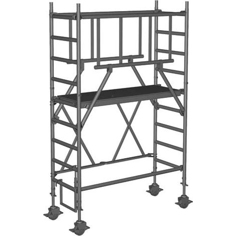 ZARGES Compactmaster S-PLUS 1T - Klappgerüst Arbeitshöhe 3.75 m (1/4)