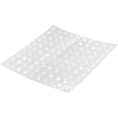 Protection murale autocollante en silicone butoir pour armoire (1/5)