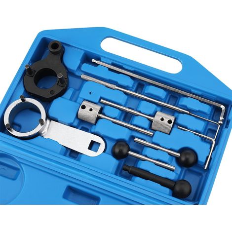 Jeu d'outils de calage arbre à cames compatible VW SEAT Skoda 1.6 2.0 TDI CR – Réf. T10490 T10051 T10060A T10264 (1/5)