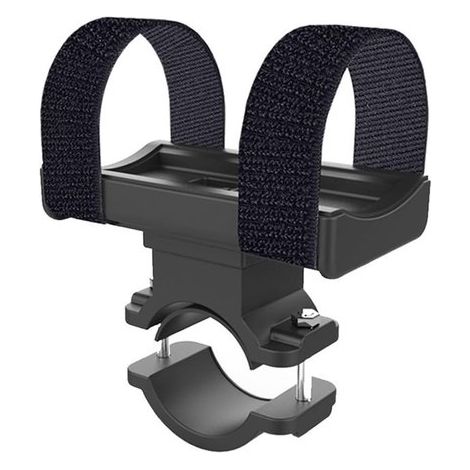 2 Stück Fahrradlampenhalterung, Fahrrad LED Taschenlampen Lautsprecherhalterung mit elastischem Stoßdämpfungsband, Fahrradteile (1/5)