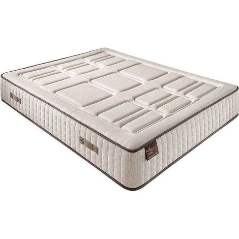 Colchón Hr Cotton Nature con visco 27 cm extra firme transpirable 135x182 cm