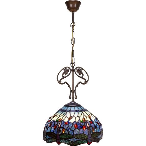Mittelgroße Deckenpendelleuchte mit Ornament aus Gusseisen und Kette Durchmesser 30 cm, Serie Belle Epoque