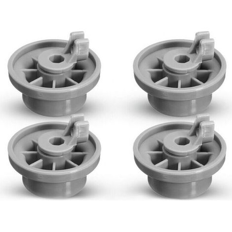 Lot de 4 Roulettes Panier Lave-vaisselle Compatible Siemens Bosch Réf 165314 Pièce de Rechange Inférieure Durable (1/5)