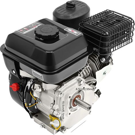 Moteur à essence, 4 temps, 212 cm³ de cylindrée, Noir2 (1/2)