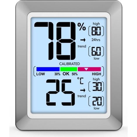 Technoline WS9460 Thermo-Hygro-Station mit Touchsensor