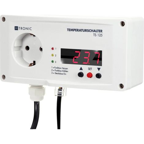 H-Tronic TS 125 Thermo-interrupteur -55 - +125 °C 3000 W S39263 (1/5)