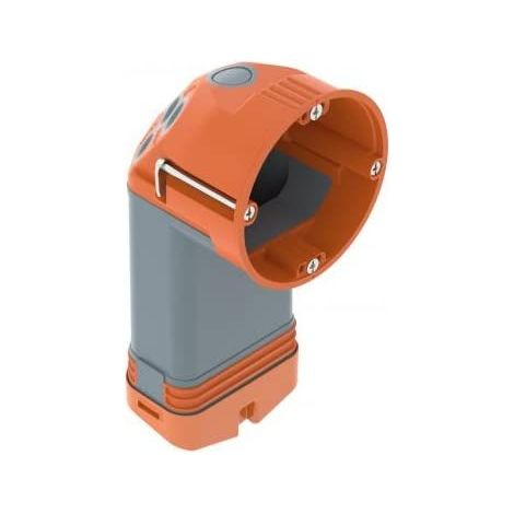 OBO Bettermann Boîte électronique HW étanche à l'air Polypropylène / Elastomère thermoplastique orange / gris, 2003828