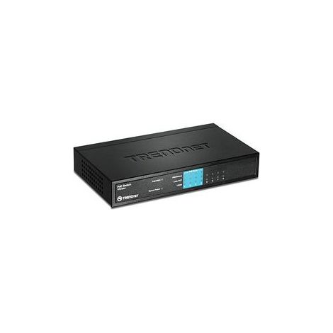 Trendnet TPE-S44 switch di rete Non gestito Supporto Power over Ethernet (PoE) Blu (1/5)