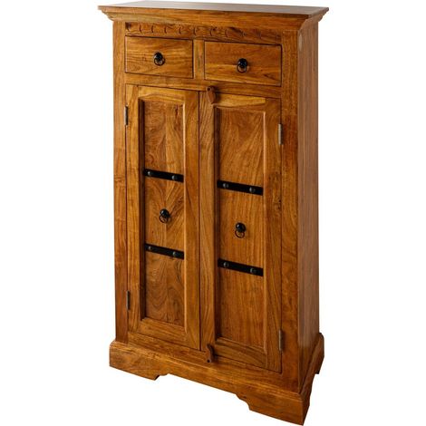 Schrank Akazie 72x38x132 honig  lackiert OXFORD 0525