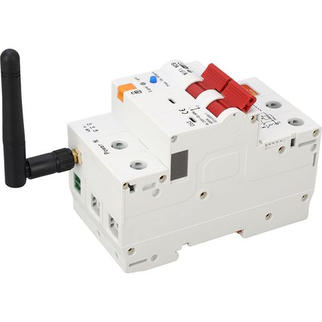 Disjoncteur WiFi 2P avec application pour smartphone, compatible Tuya et RS485, 230 V CA, 50/60 Hz, 63 A (1/5)