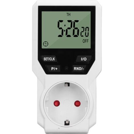 Digitale Zeitschaltuhr HD 230V, präzise Steuerung, 16A, energiesparend, 10 Zeitmodi, Warmwasserbereiter-Ausgang (1/5)