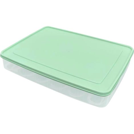 Boîte À Œufs - Rangement Réfrigérateur 24 Emplacements - Plastique Portable Pliable - Pour Cuisine Et Stockage Frais