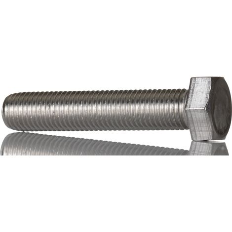 Vis à tête hexagonale Acier Inoxydable, M16 x 80mm ( Prix pour Paquet de 25 )