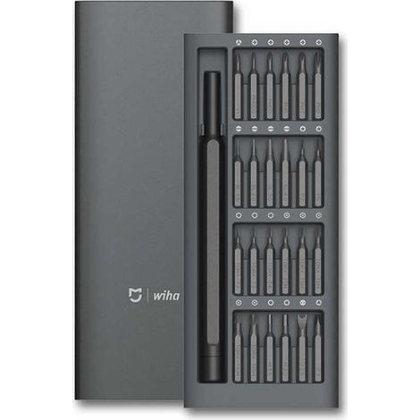 Set destornilladores de precisión Xiaomi mi x wiha puntas magnéticas mango aluminio (1/3)