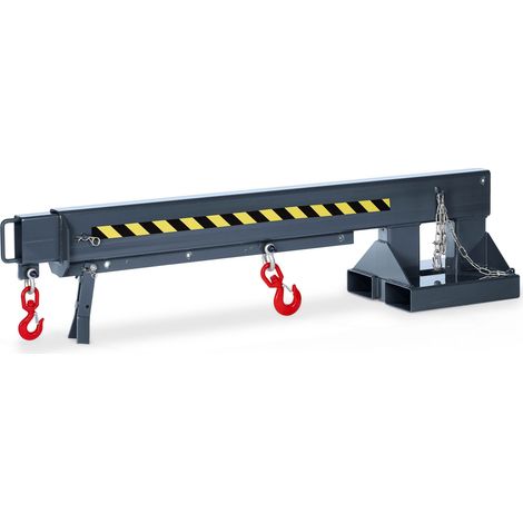 RR Industrietechnik Kranarm Typ RKA3 bis zu 3000kg Tragkraft RAL 7016 Anthrazitgrau