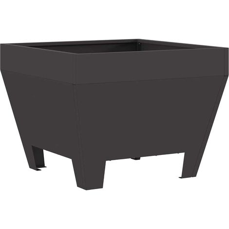 Maison Exclusive - Hoguera Negro 50 x 50 x 38 cm Acero