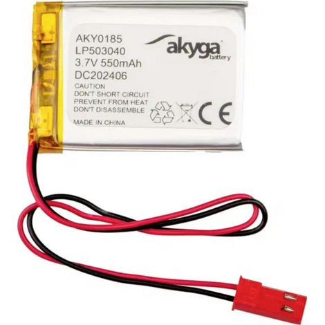 Akyga LP503040 Akkupack x Spezial-Akku  LiPo 3.7 V 550 mAh