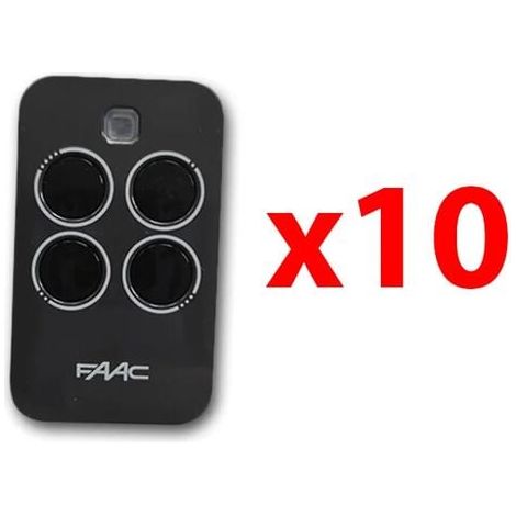 Mando a distancia FAAC 10 x 4 canales XT4 433 RC 787456 (1/3)