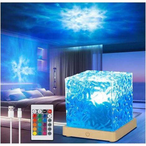 Star Projector Lamp with Northern Lights Effect, Remote Control and USB Charging, for Bedroom (1/5)