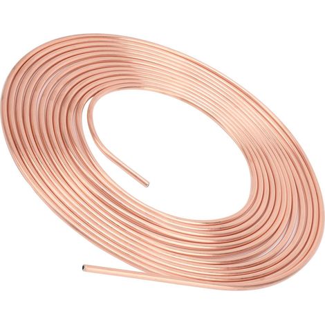 Kit De Conduites De Frein En Cuivre Revêtu De Cuivre 3/16 Po OD – 25 Pieds Pour Systèmes Hydrauliques De Freinage Automobile Et Motocycle (1/5)