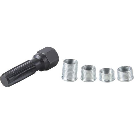Kit de Réparation Filetage Bougie Allumage Taraud M14x1.25 Alésoir Réusinage 14mm (1/4)