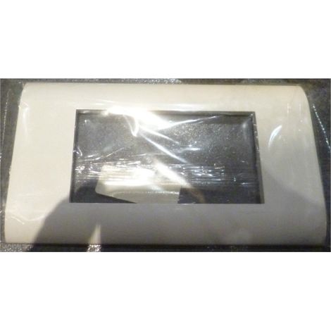 Legrand 075007 Mosaik-Radkappe 3 Module – Horizontal 123 x 80 mm – Weiß