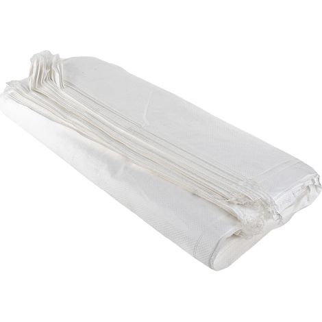 Sacco 65x105cm bianco, per 50kg, grano, 100 pezzi (1/2)