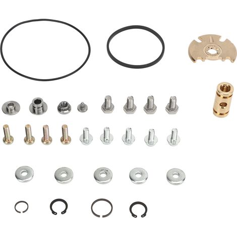 Decdeal Kit de réparation de turbocompresseur, remplacement amélioré pour Garrett GT15 GT17 GT18 GT20 GT22